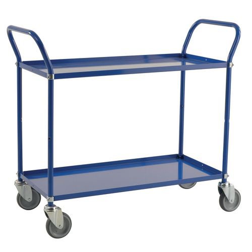 Konga two tier trolley - blue