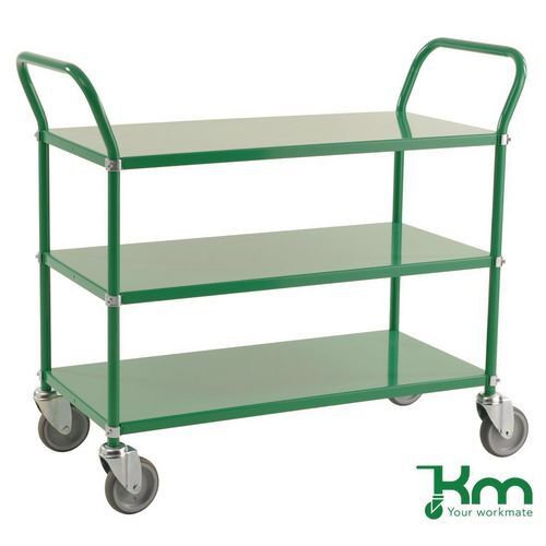 Konga three tier trolley - green