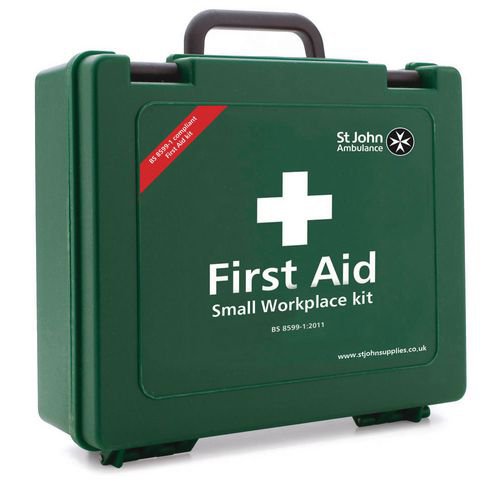 Small BS8599-1:2019 workplace first aid kit