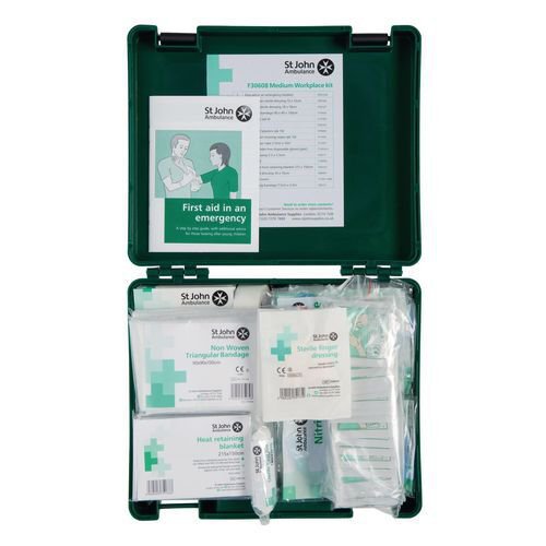 Medium BS8599-1:2019 workplace first aid kit