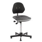 Solid Chair - Steel Base + Glidesadj Seat Height 56 - 75 cm