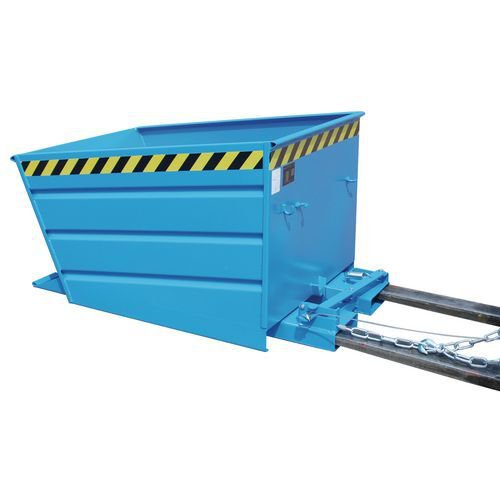 Extra oil & watertight welding for automatic tipping skips