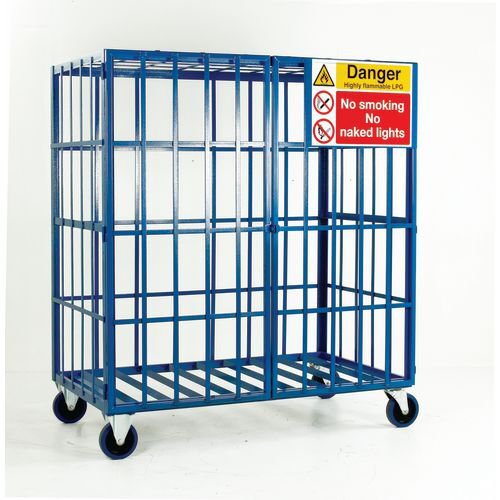 Mobile and static cylinder cages - Mobile
