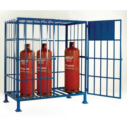 Mobile and static cylinder cages - Static