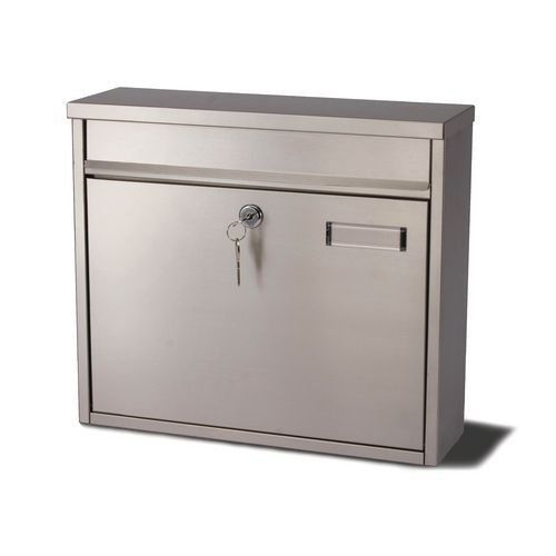 Ouse modular post box - stainless steel