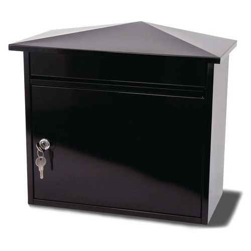 Mersey extra large post box - Black