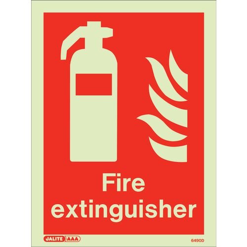 Photoluminescent Sign 'Fire Extinguisher' H X W: 300 X 200