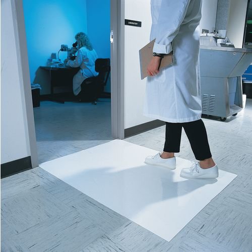 Clean Room Mat 095 46 X 91Cm White (Case Of 4)