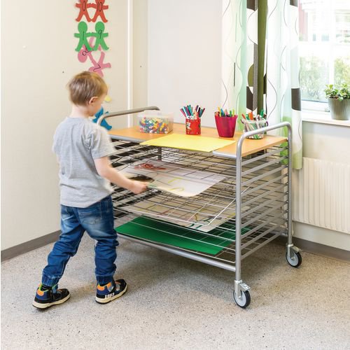 Konga drying trolley with 10 levels