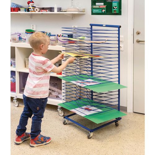 Konga drying trolley with 10 levels