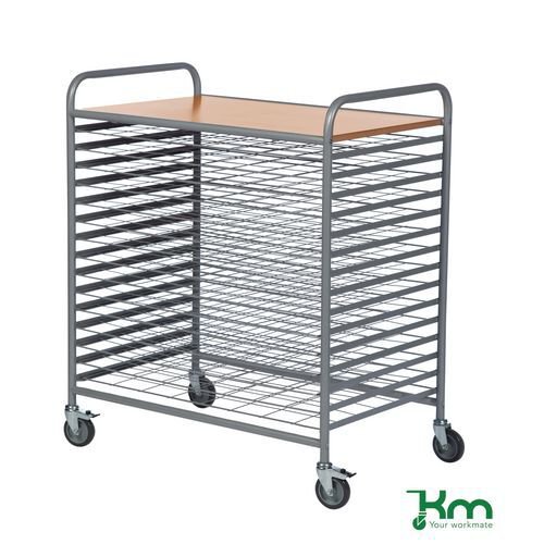 Konga drying trolley with 15 levels