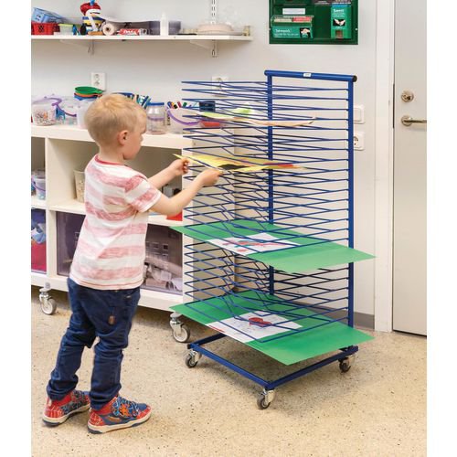 Konga drying trolley with 15 levels