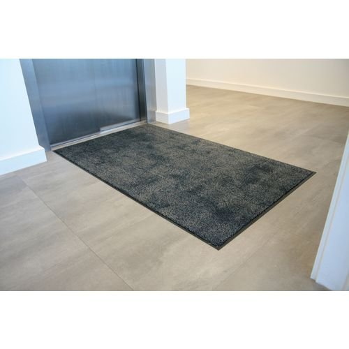 Microfibre Doormat Black 0.9 X 1.5M
