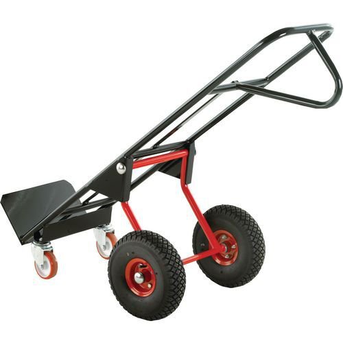 Self supporting sack truck, capacity 300kg