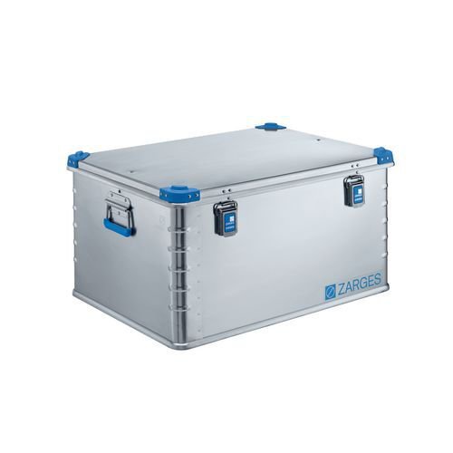 Stackable aluminium transit storage cases
