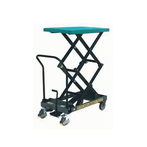 Mobile lift tables - Manually operated mobile lift tables, double lift - capacity 125kg