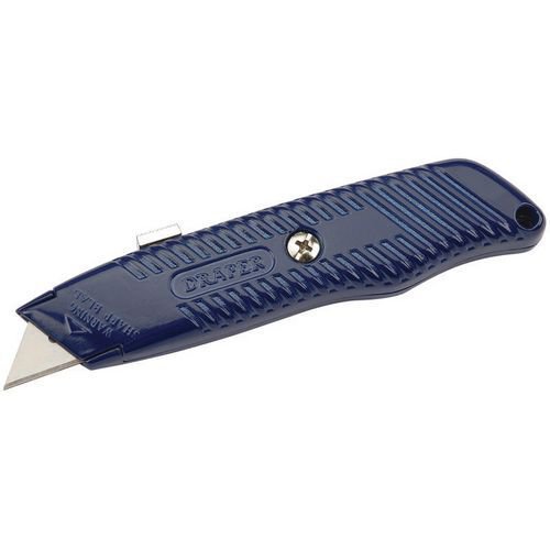 Retractable blade trimming knife