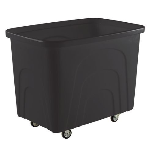 Slingsby recycled plastic container trucks, recycled black castors in corner pattern