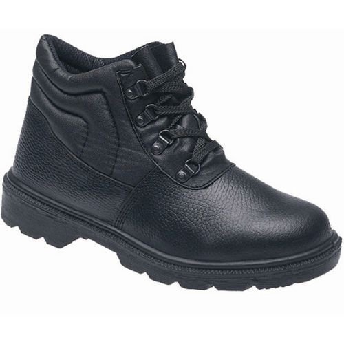 TOESAVERS black safety boot, size 3