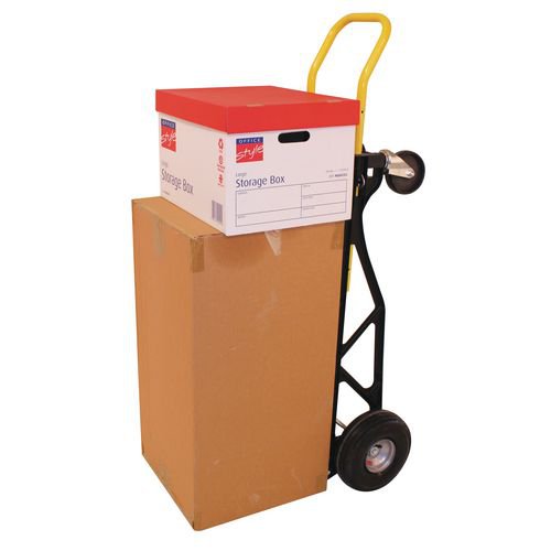 Heavy duty 2-in-1 nylon sack truck