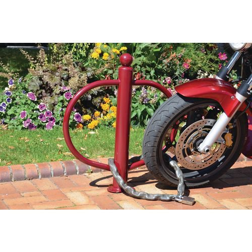 Motorcycle stand post
