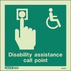 Disability Assistancecall Point Sign