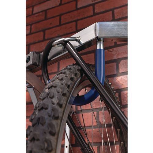 Wall mounted cycle hook rack - 6 bike capacity