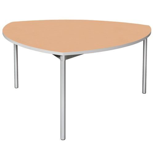 Fixed leg dining tables