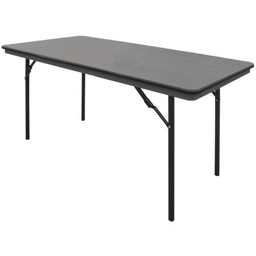 Folding ABS plastic top banqueting tables