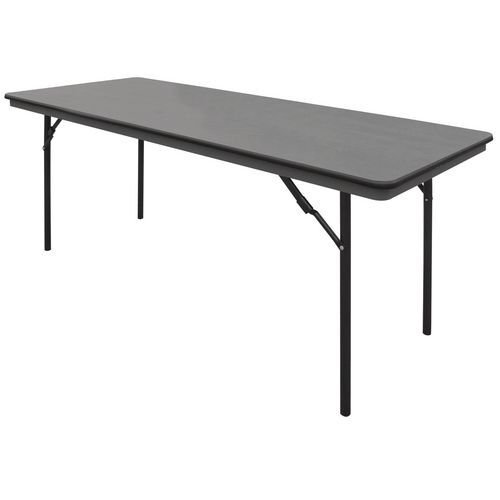 Folding ABS plastic top banqueting tables