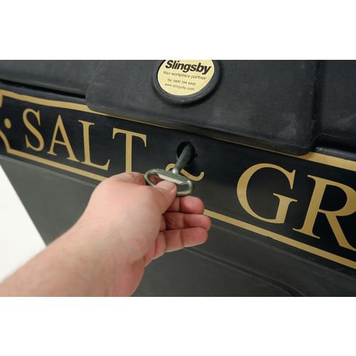 Victoriana salt and grit bins - Without hopper feed, with locking lid