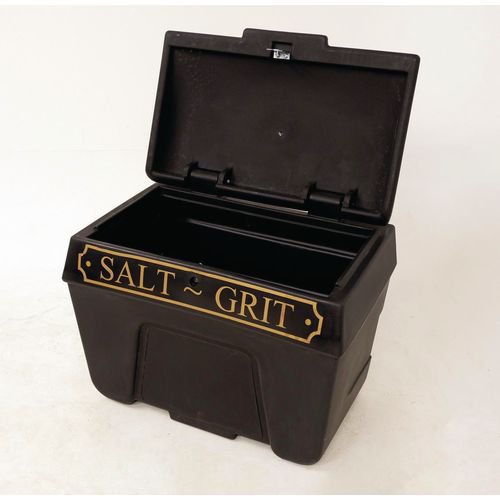 Victoriana salt and grit bins - Without hopper feed, with locking lid