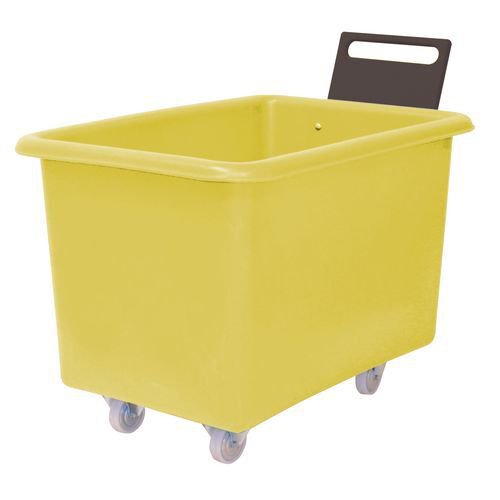 Slingsby tapered plastic container trucks with handles