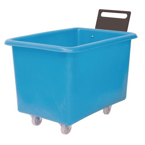 Slingsby tapered plastic container trucks with handles