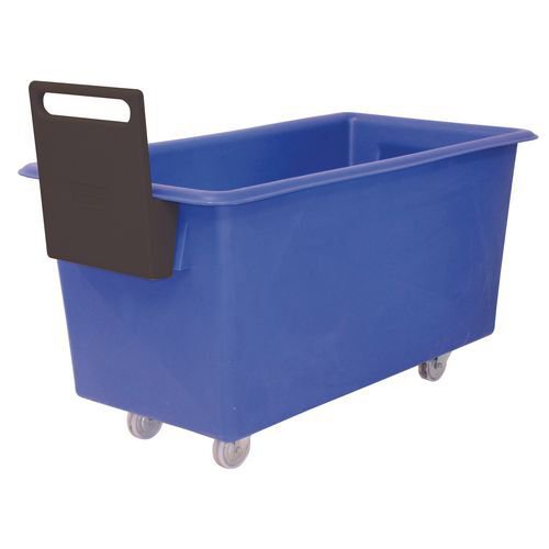 Slingsby tapered plastic container trucks with handles