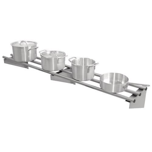 Stainless steel rod shelves