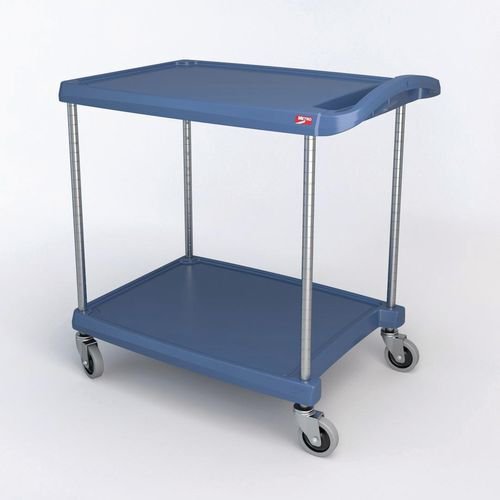 MyCart® plastic shelf trolleys with Microban® anti-bacterial protection