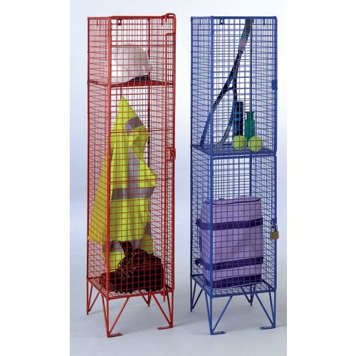 Single Door Midi Mesh Locker  1370X300X457 Nest 3