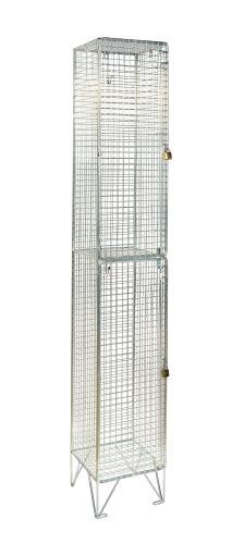 Two Door Midi Mesh Locker 1370X300X305