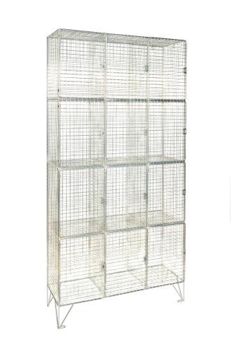 Four Door Midi Mesh Locker  1370X300X305 Nest 3