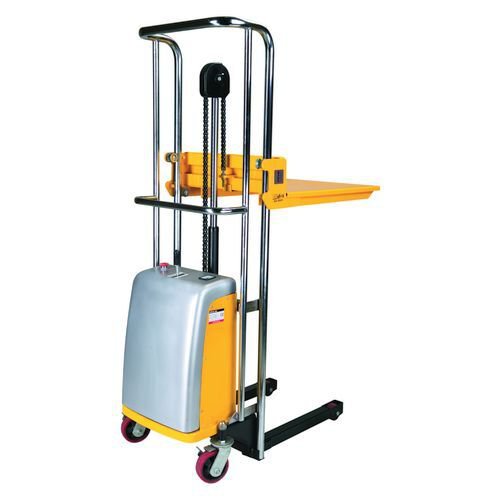 Electric powered mini stacker, 1500mm lift height