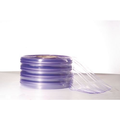 Replacement PVC ribbed strip curtain rolls
