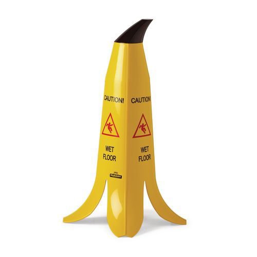 Banana cone© wet floor sign