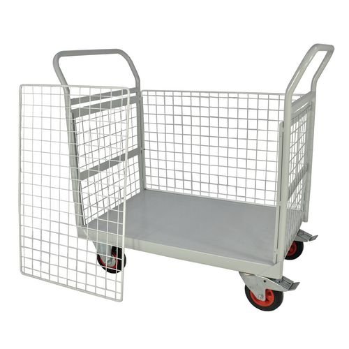 Mailroom Trolley With Full Side 830.600.900