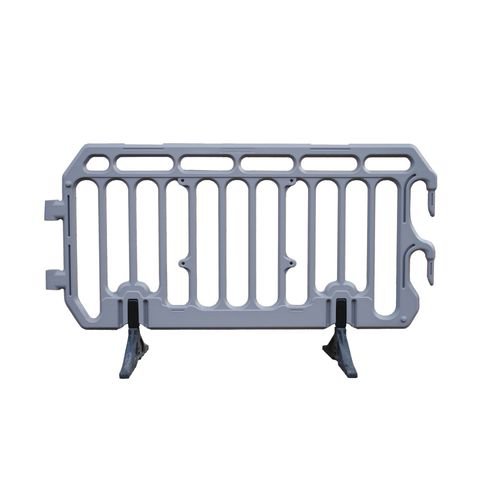 Plastic crowd control barrier