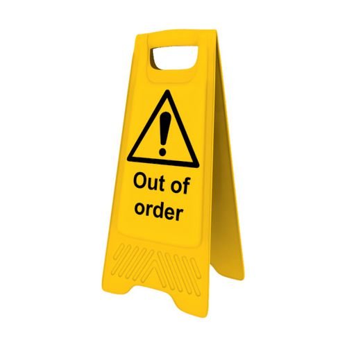 Heavy Duty A-Board - 'Out Of Order'