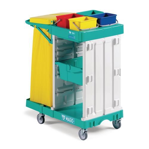 Basic cleaning trolley