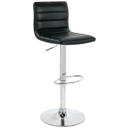 Leather bar stools with back support