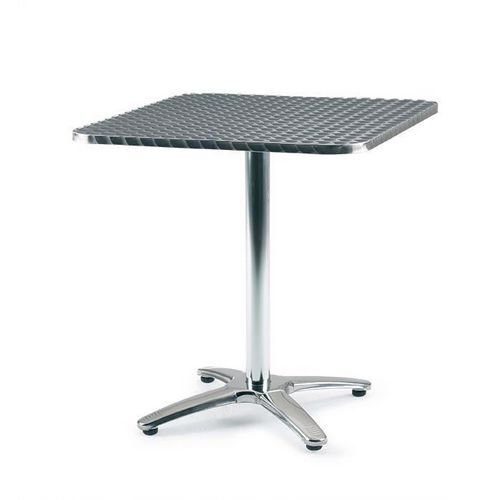 Aluminium tilt top table