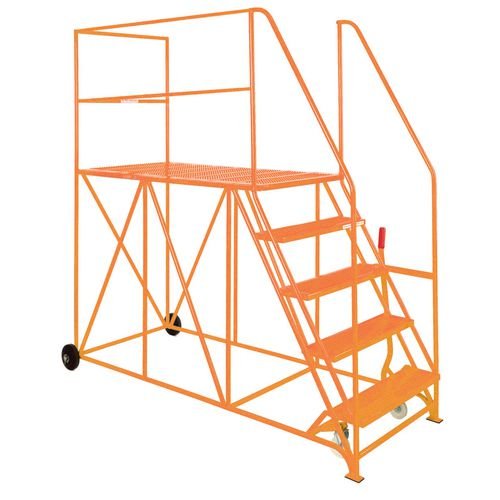 Single Ended Access Platform Orange - 1676mm X 1981mm X 965mm